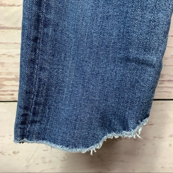 Flying Monkey Mid-Rise Distressed Raw Hem Jeans - Picture 3 of 8